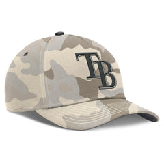 Tampa Bay Rays Nike Camo Pack Rise Adjustable Hat - MLB Hats