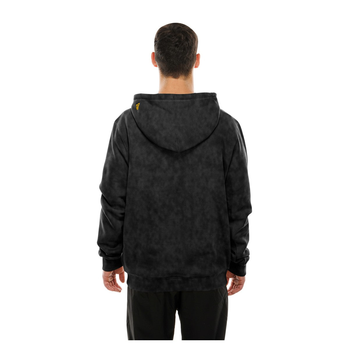Black Los Angeles Lakers Sport Night Mineral Wash Pullover Hoodie | NBA