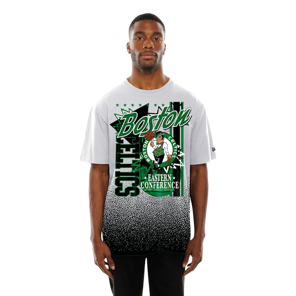 White Boston Celtics Injection Sport Classics T-Shirt | NBA
