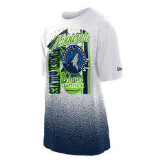 White Minnesota Timberwolves Injection Sport Classics T-Shirt | NBA