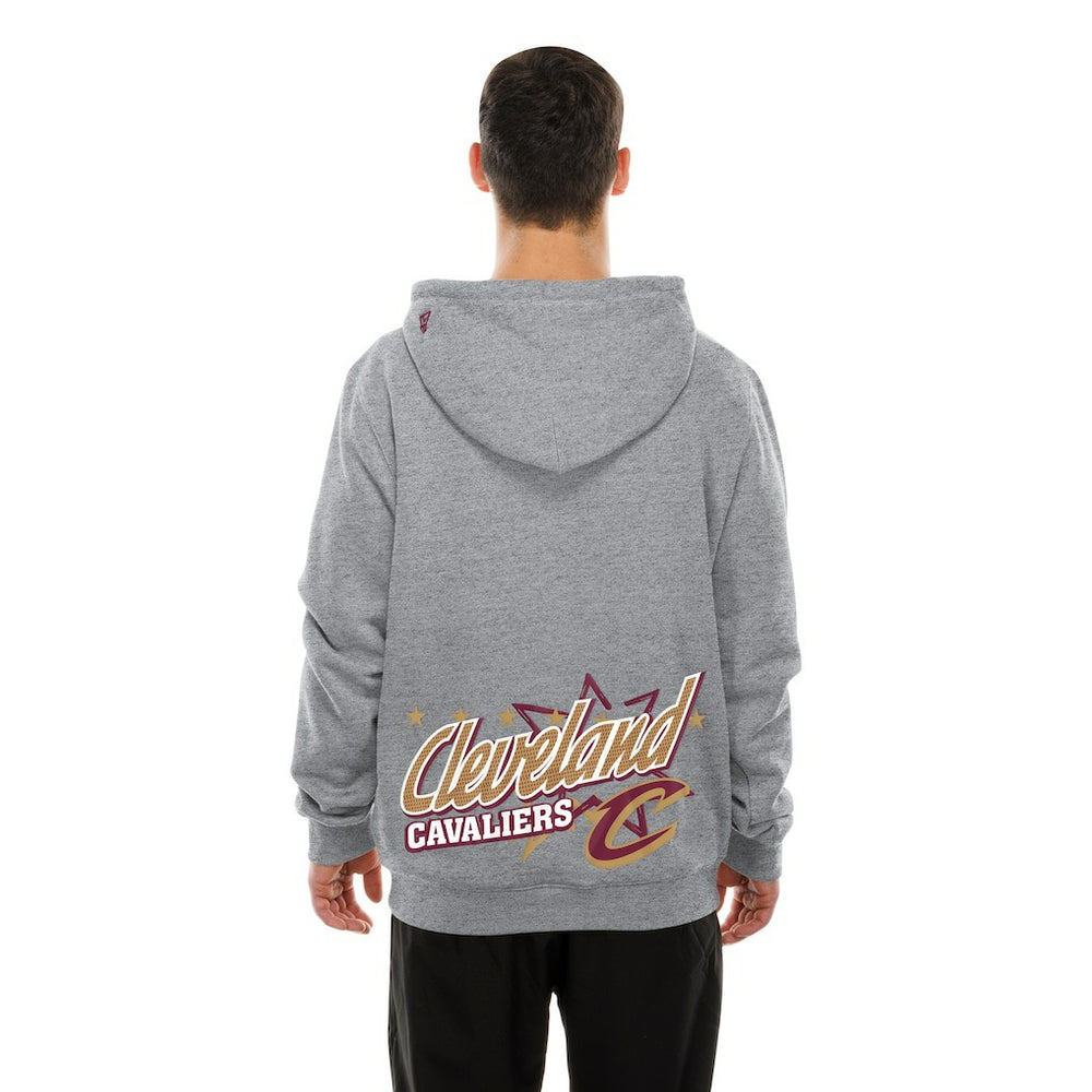 Heather Gray Cleveland Cavaliers Injection Sport Classics Fleece Hoodie sale | NBA