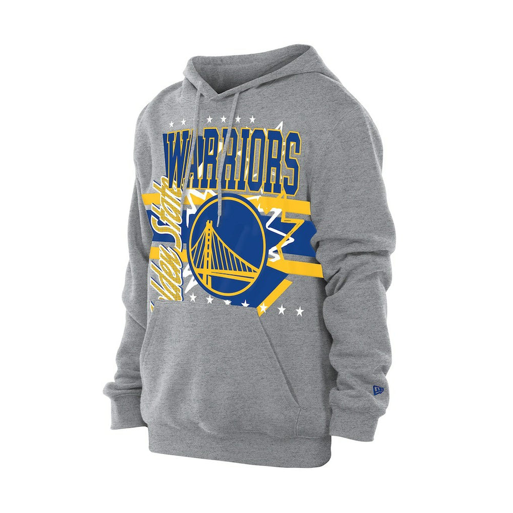 Heather Gray Golden State Warriors Injection Sport Classics Fleece Hoodie | NBA
