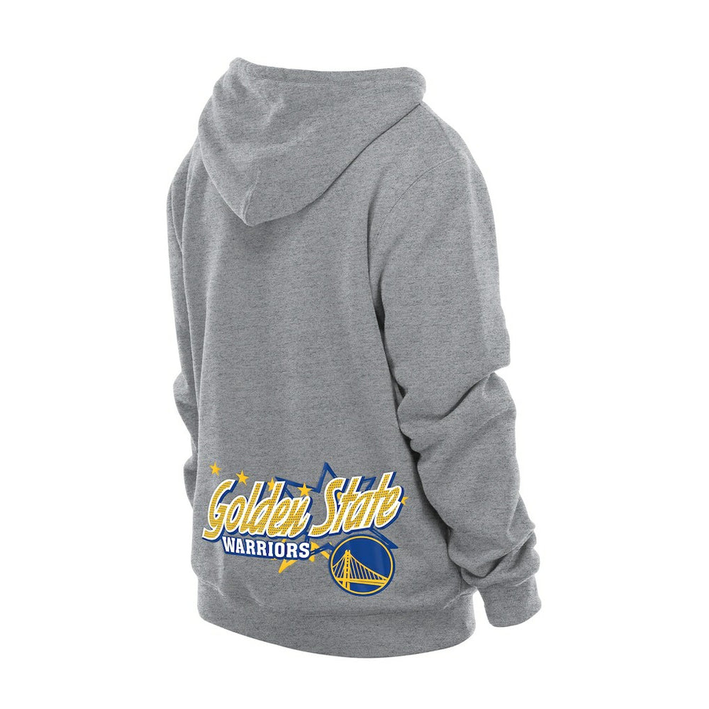 Heather Gray Golden State Warriors Injection Sport Classics Fleece Hoodie | NBA