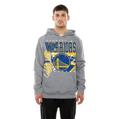 Heather Gray Golden State Warriors Injection Sport Classics Fleece Hoodie | NBA