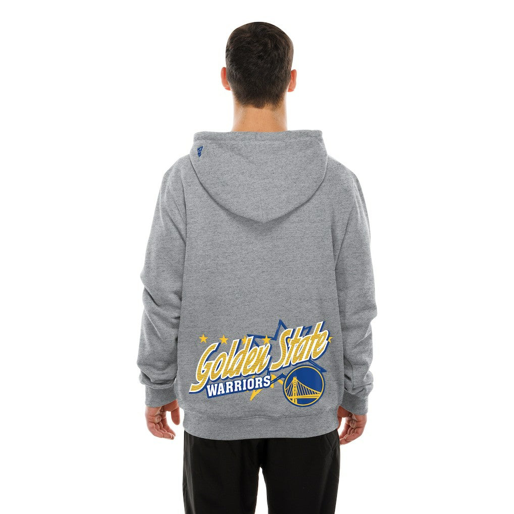 Heather Gray Golden State Warriors Injection Sport Classics Fleece Hoodie | NBA
