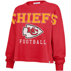 Kansas City Chiefs '47 Women's Outreach City Oversized Long Sleeve T-Shirt | NFL Near me