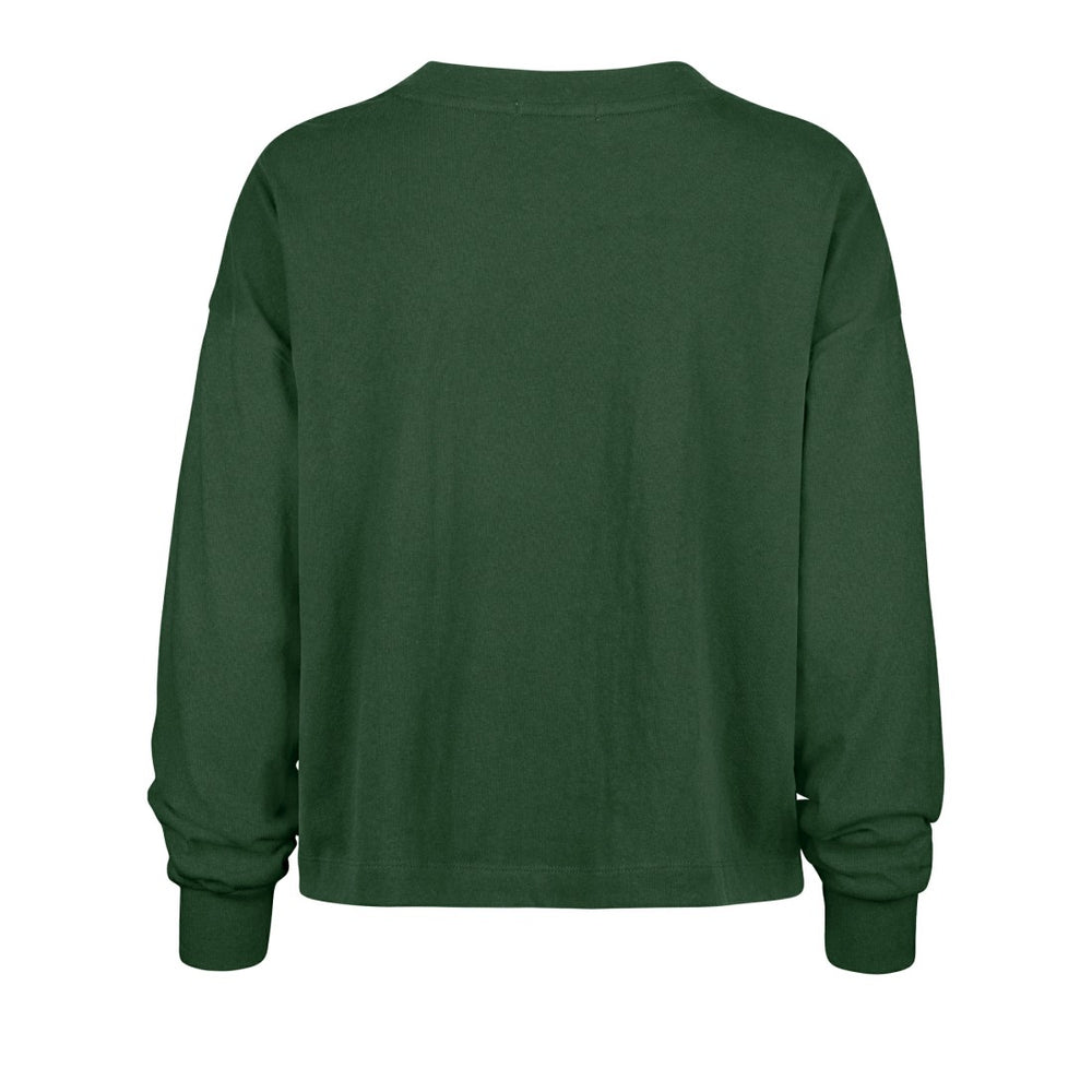 Green Bay Packers '47 Women's Outreach City Oversized Long Sleeve T-Shirt | NFL New