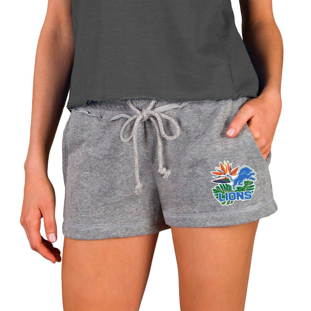 Detroit Lions Concepts Sport Women's Mainstream Terry Shorts | NFL Sale