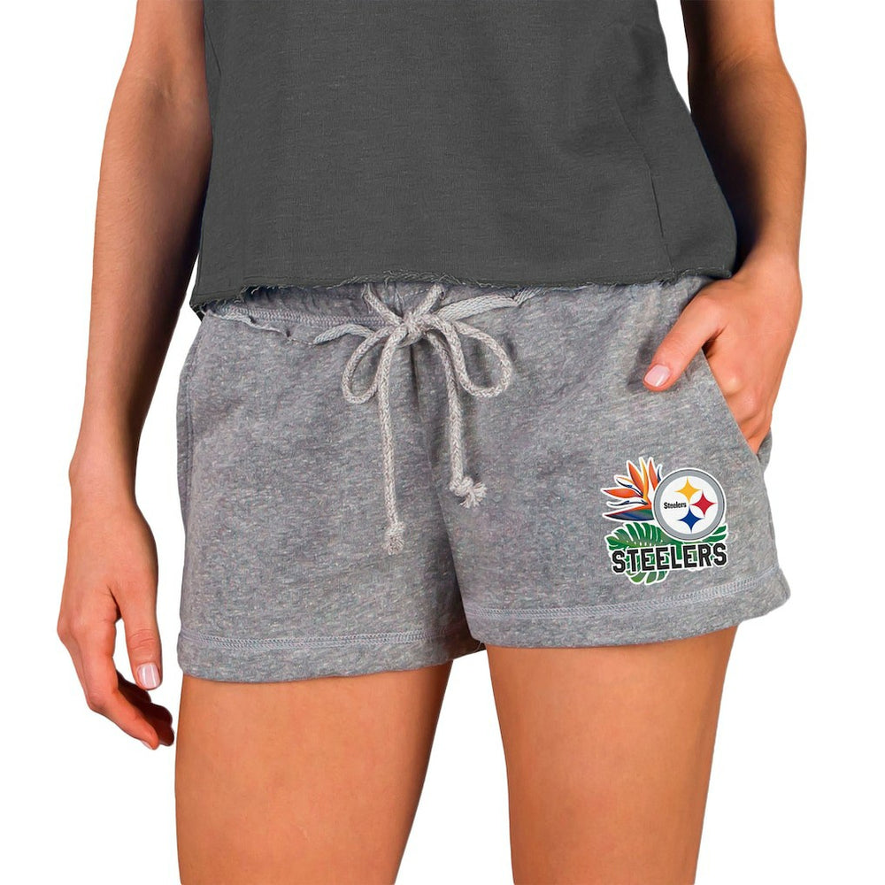 Pittsburgh Steelers Concepts Sport Women's Mainstream Terry Shorts | NFL Outlet