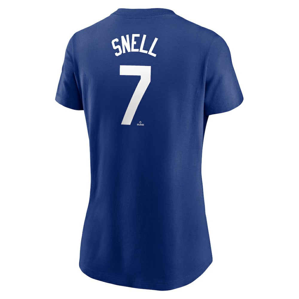 Blake Snell Los Angeles Dodgers Nike Women's Cooperstown Collection Fuse Name & Number T-Shirt - MLB T-shirts