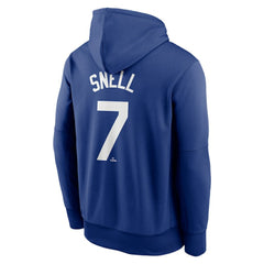 Blake Snell Los Angeles Dodgers Nike Player Name & Number Hoodie - MLB Hoodies