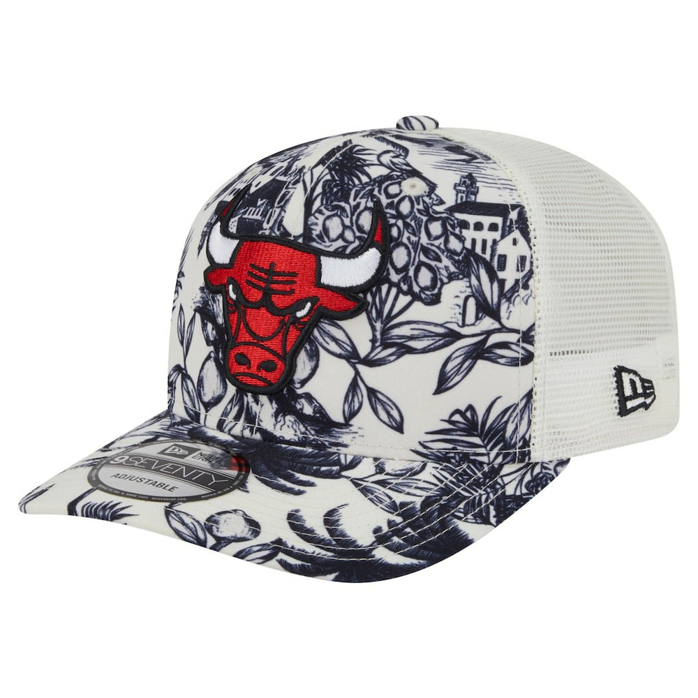 White Chicago Bulls Lemon Tree 9SEVENTY Adjustable Hat | NBA