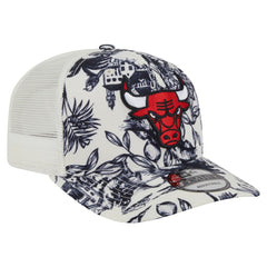 White Chicago Bulls Lemon Tree 9SEVENTY Adjustable Hat | NBA