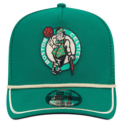 Kelly Green Boston Celtics Vintage Team Rope A-Frame 9FIFTY Snapback Hat | NBA