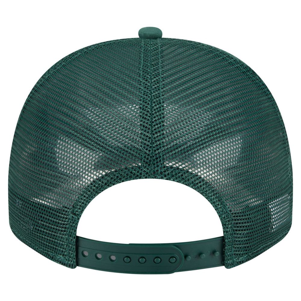 Hunter Green Milwaukee Bucks Vintage Team Rope A-Frame 9FIFTY Snapback Hat | NBA
