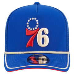 Royal Philadelphia 76ers Vintage Team Rope A-Frame 9FIFTY Snapback Hat | NBA