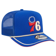 Royal Philadelphia 76ers Vintage Team Rope A-Frame 9FIFTY Snapback Hat | NBA