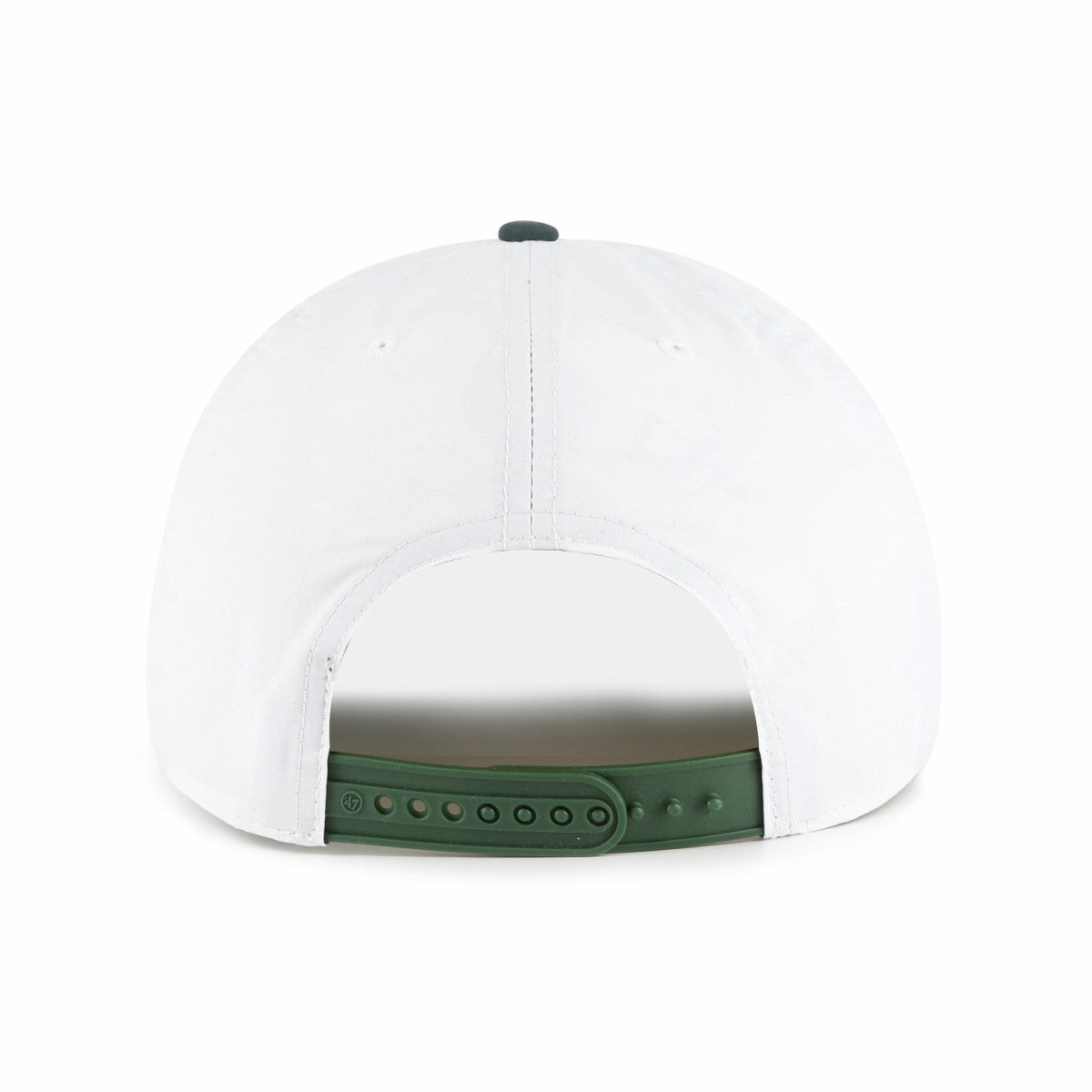 White/Hunter Green Milwaukee Bucks '47 Tribute Two-Tone Hitch Adjustable Hat | NBA