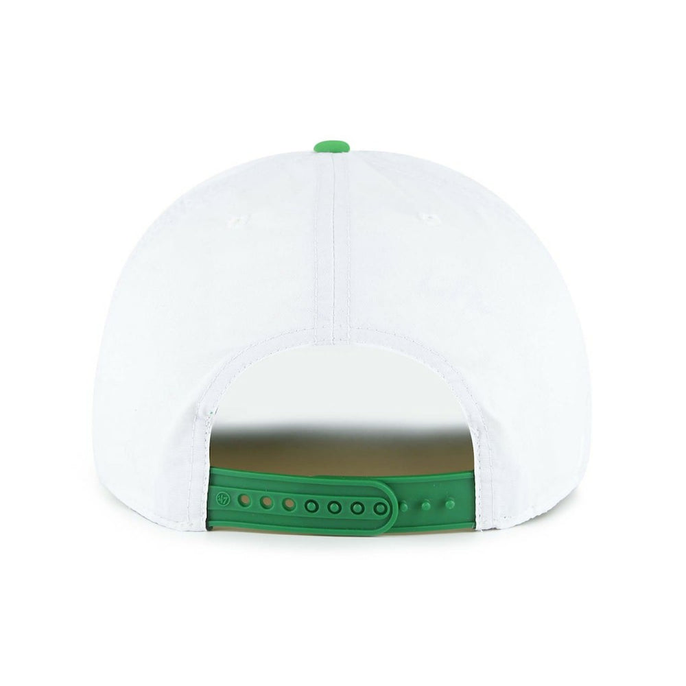 White/Kelly Green Boston Celtics '47 Tribute Two-Tone Hitch Adjustable Hat | NBA