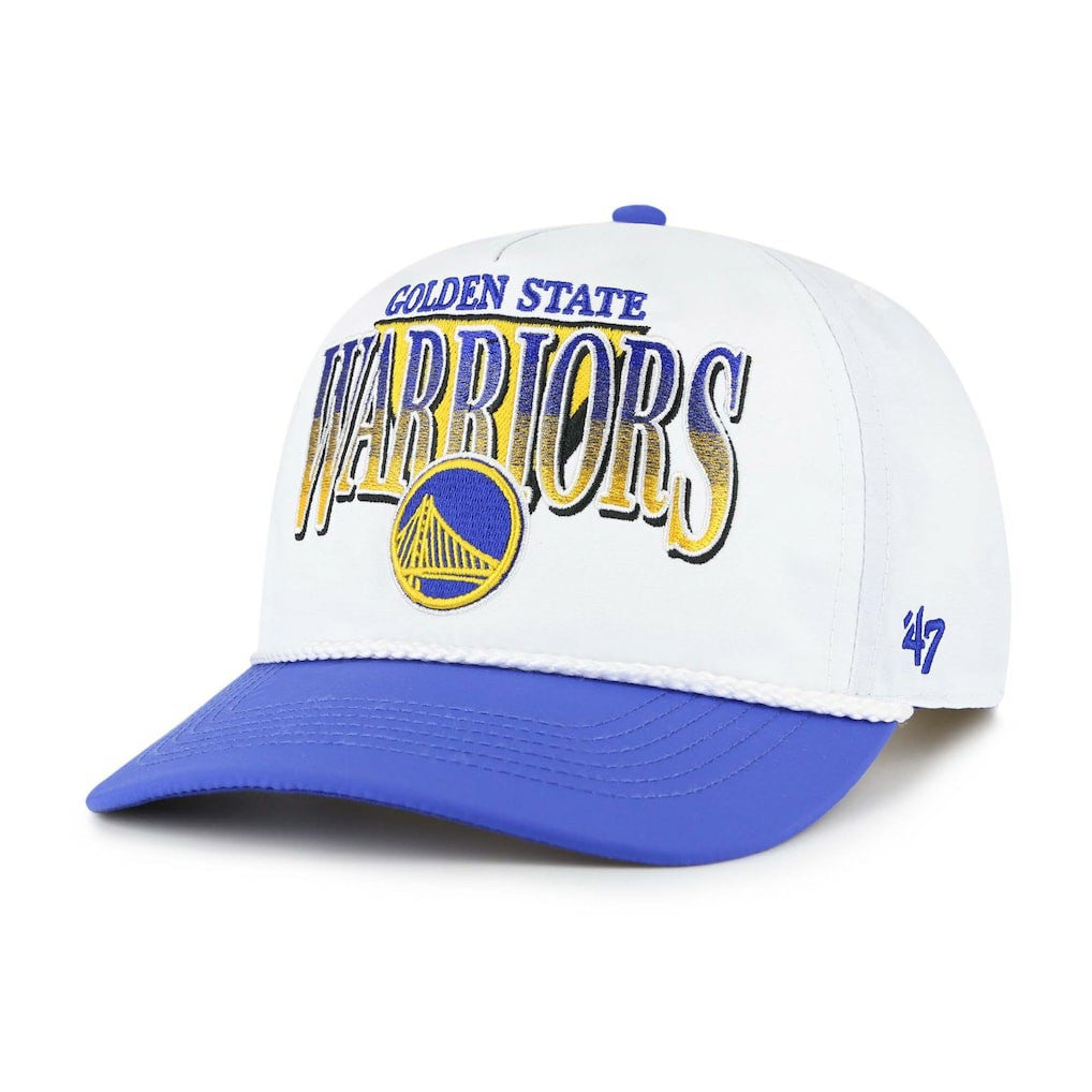 White/Royal Golden State Warriors '47 Tribute Two-Tone Hitch Adjustable Hat sale | NBA
