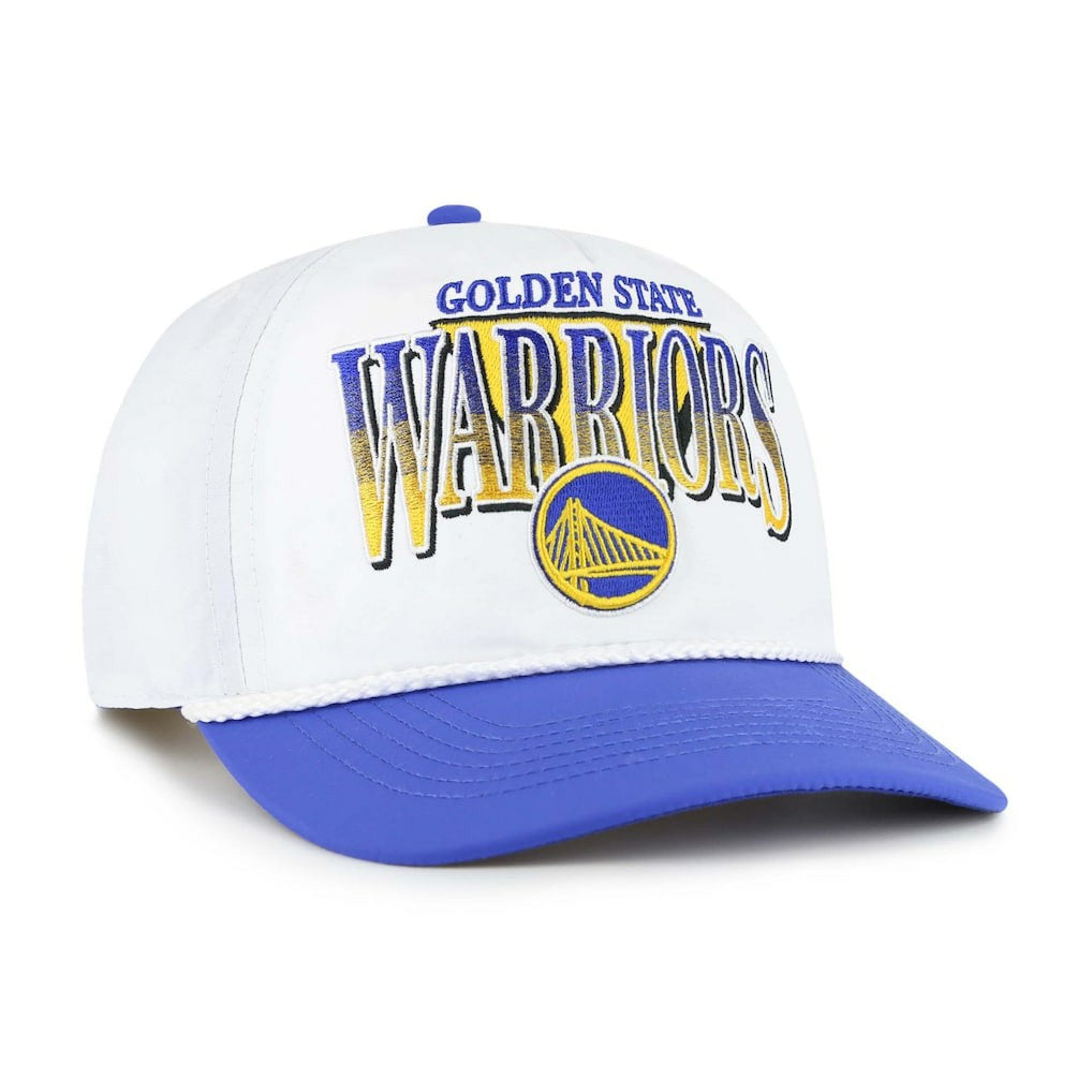 White/Royal Golden State Warriors '47 Tribute Two-Tone Hitch Adjustable Hat sale | NBA