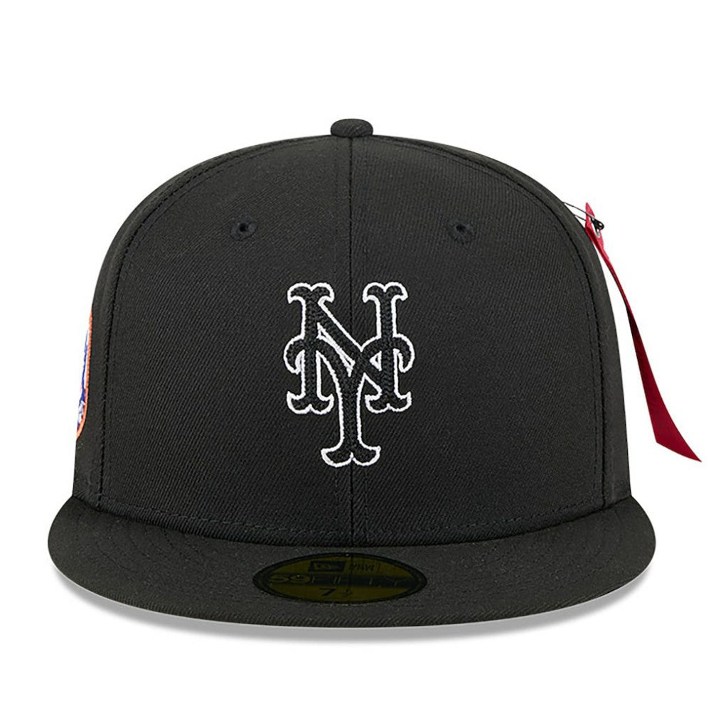 New York Mets New Era x Alpha Industries 59FIFTY Fitted Hat - MLB Hats