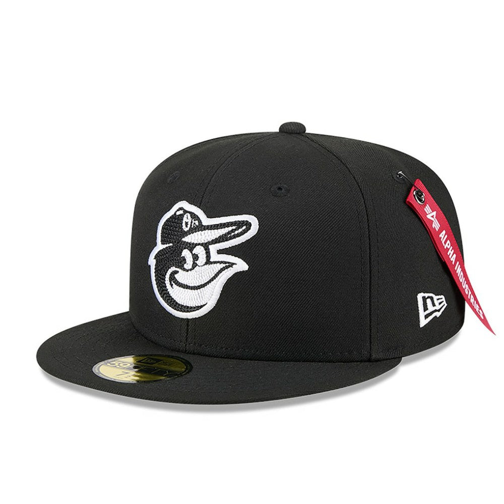 Baltimore Orioles New Era x Alpha Industries 59FIFTY Fitted Hat - MLB Hats