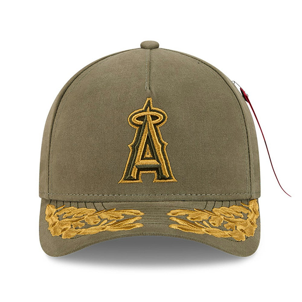 Los Angeles Angels New Era x Alpha Industries A-Frame 9FORTY Adjustable Hat - MLB Hats