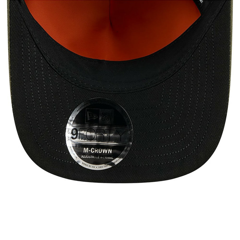 Atlanta Braves New Era x Alpha Industries A-Frame 9FORTY Adjustable Hat - MLB Hats