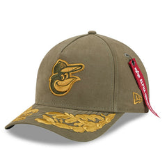 Baltimore Orioles New Era x Alpha Industries A-Frame 9FORTY Adjustable Hat - MLB Hats