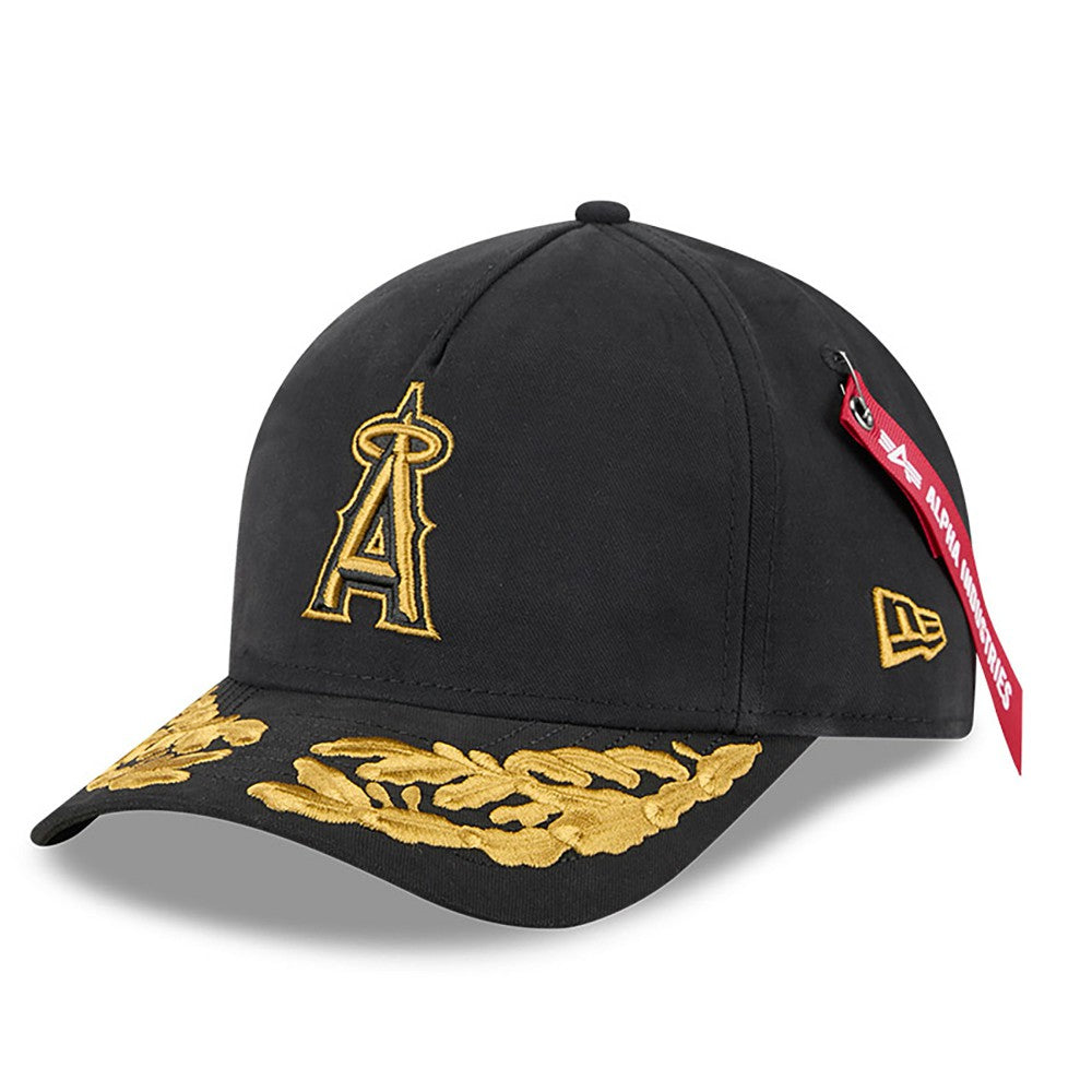 Los Angeles Angels New Era x Alpha Industries A-Frame 9FORTY Adjustable Hat - MLB Hats
