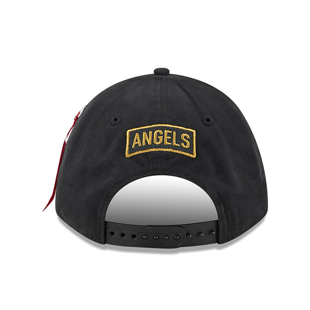 Los Angeles Angels New Era x Alpha Industries A-Frame 9FORTY Adjustable Hat - MLB Hats