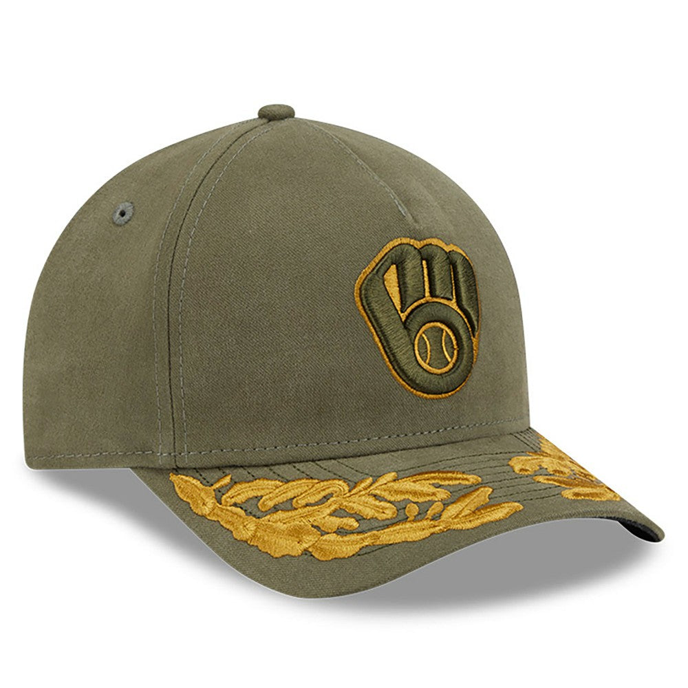Milwaukee Brewers New Era x Alpha Industries A-Frame 9FORTY Adjustable Hat - MLB Hats