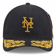 New York Mets New Era x Alpha Industries A-Frame 9FORTY Adjustable Hat - MLB Hats