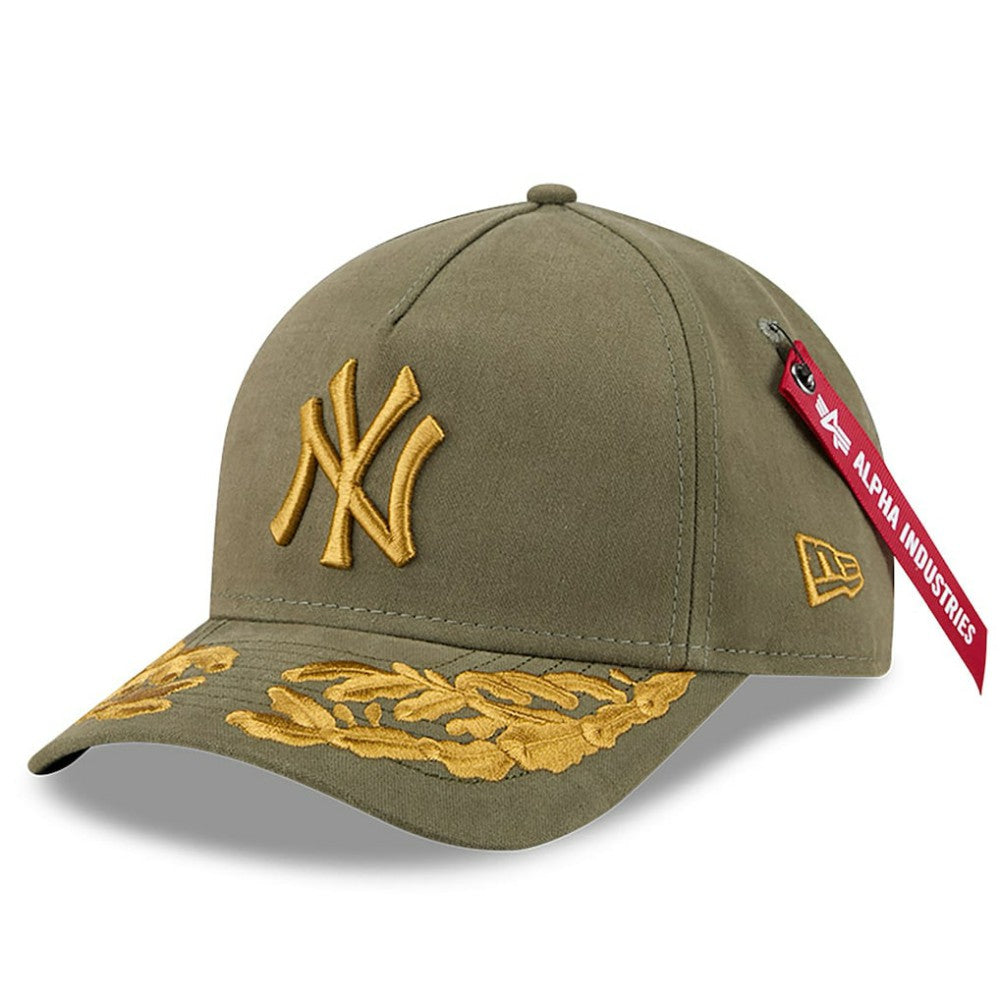 New York Yankees New Era x Alpha Industries A-Frame 9FORTY Adjustable Hat - MLB Hats