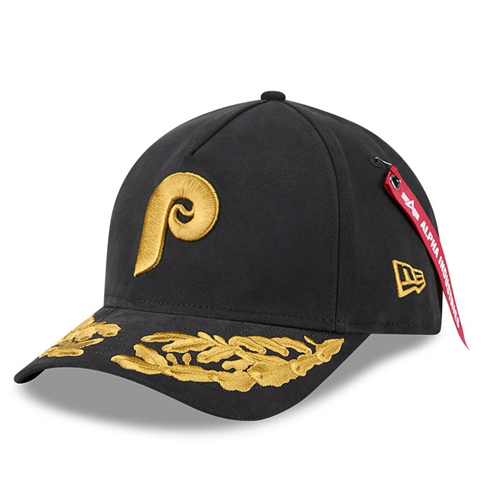 Philadelphia Phillies New Era x Alpha Industries A-Frame 9FORTY Adjustable Hat - MLB Hats