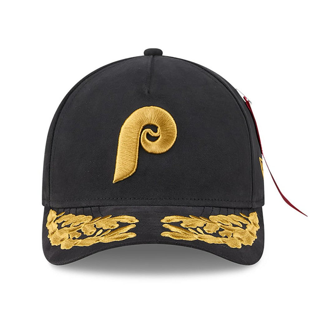 Philadelphia Phillies New Era x Alpha Industries A-Frame 9FORTY Adjustable Hat - MLB Hats