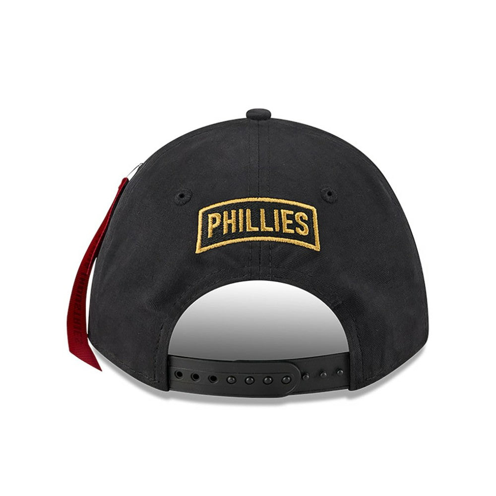 Philadelphia Phillies New Era x Alpha Industries A-Frame 9FORTY Adjustable Hat - MLB Hats