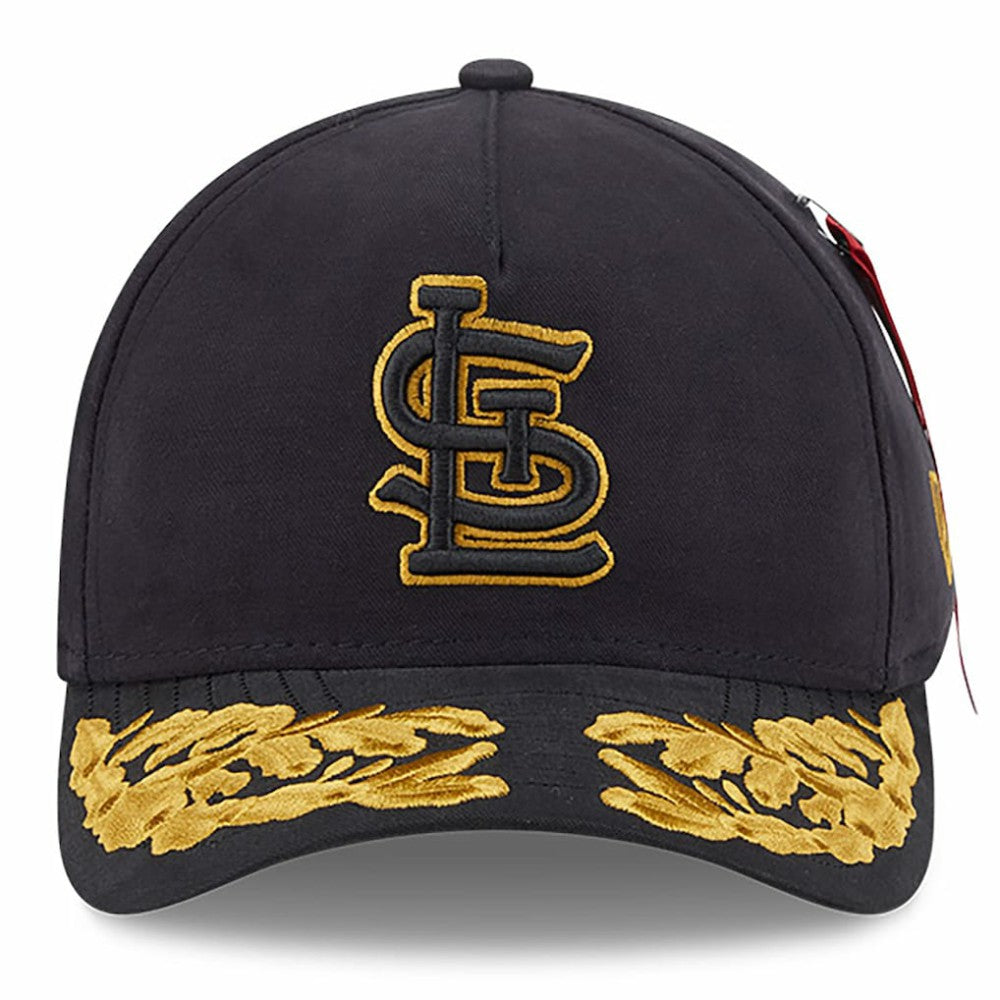 St. Louis Cardinals New Era x Alpha Industries A-Frame 9FORTY Adjustable Hat - MLB Hats