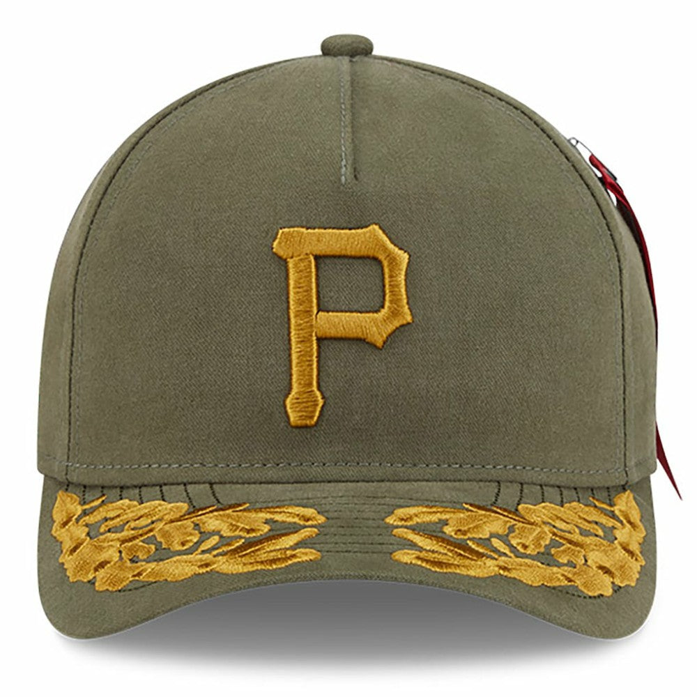 Pittsburgh Pirates New Era x Alpha Industries A-Frame 9FORTY Adjustable Hat - MLB Hats