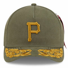 Pittsburgh Pirates New Era x Alpha Industries A-Frame 9FORTY Adjustable Hat - MLB Hats