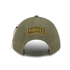 Pittsburgh Pirates New Era x Alpha Industries A-Frame 9FORTY Adjustable Hat - MLB Hats