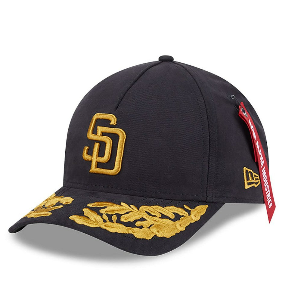 San Diego Padres New Era x Alpha Industries A-Frame 9FORTY Adjustable Hat - MLB Hats