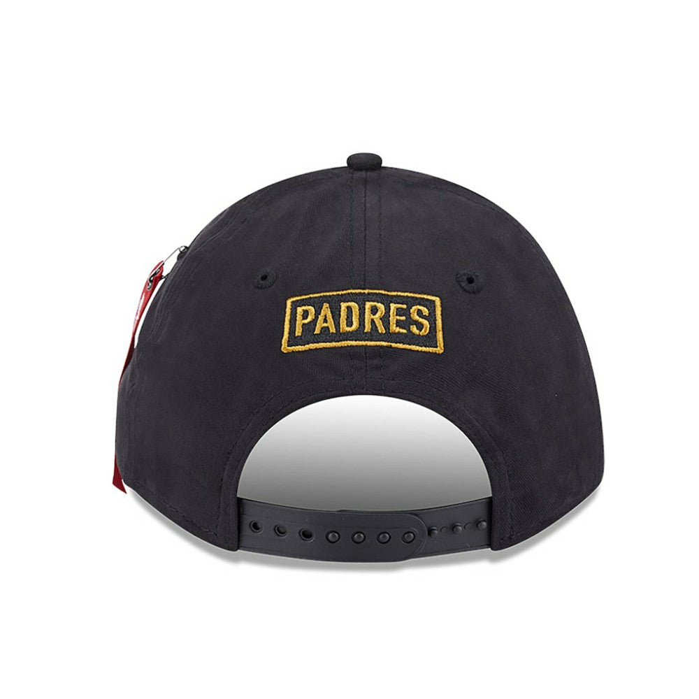 San Diego Padres New Era x Alpha Industries A-Frame 9FORTY Adjustable Hat - MLB Hats