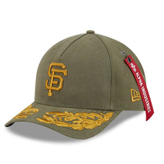 San Francisco Giants New Era x Alpha Industries A-Frame 9FORTY Adjustable Hat - MLB Hats