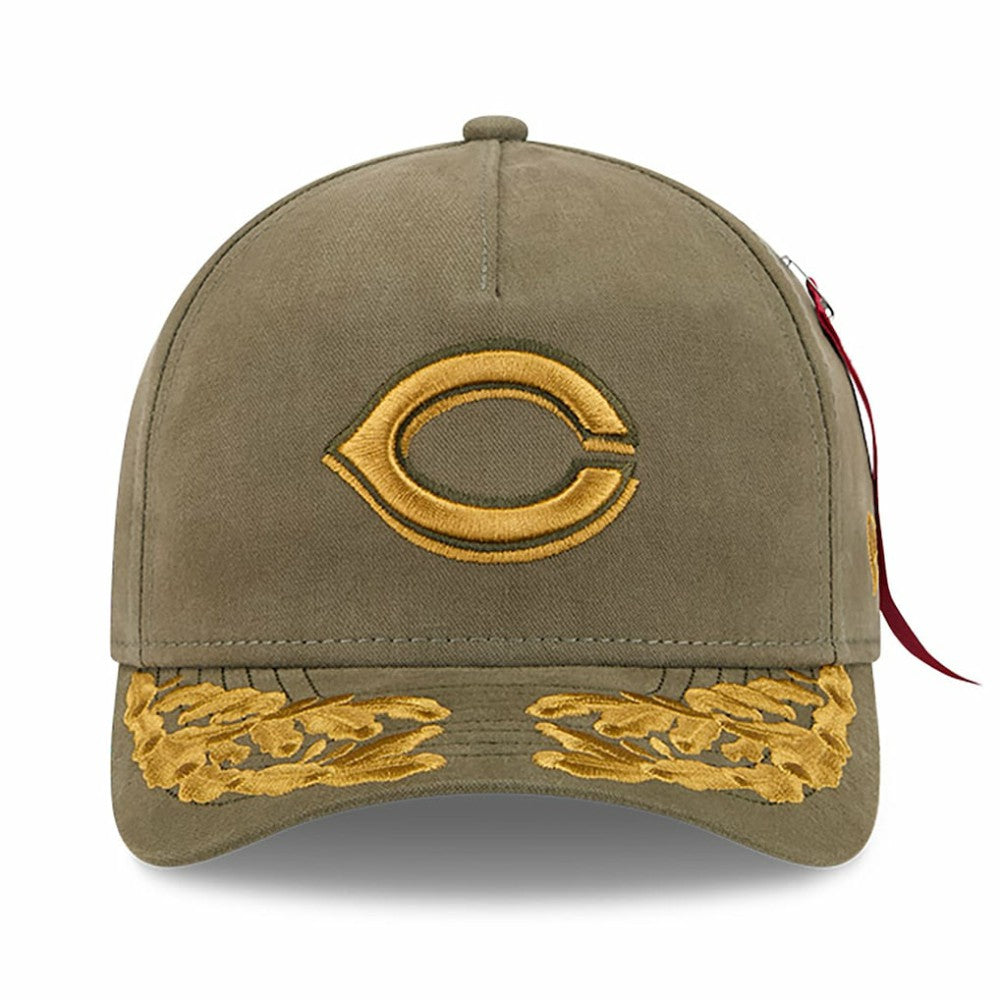 Cincinnati Reds New Era x Alpha Industries A-Frame 9FORTY Adjustable Hat - MLB Hats