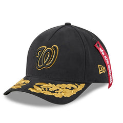 Washington Nationals New Era x Alpha Industries A-Frame 9FORTY Adjustable Hat - MLB Hats