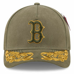 Boston Red Sox New Era x Alpha Industries A-Frame 9FORTY Adjustable Hat - MLB Hats