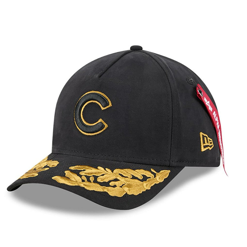 Chicago Cubs New Era x Alpha Industries A-Frame 9FORTY Adjustable Hat - MLB Hats