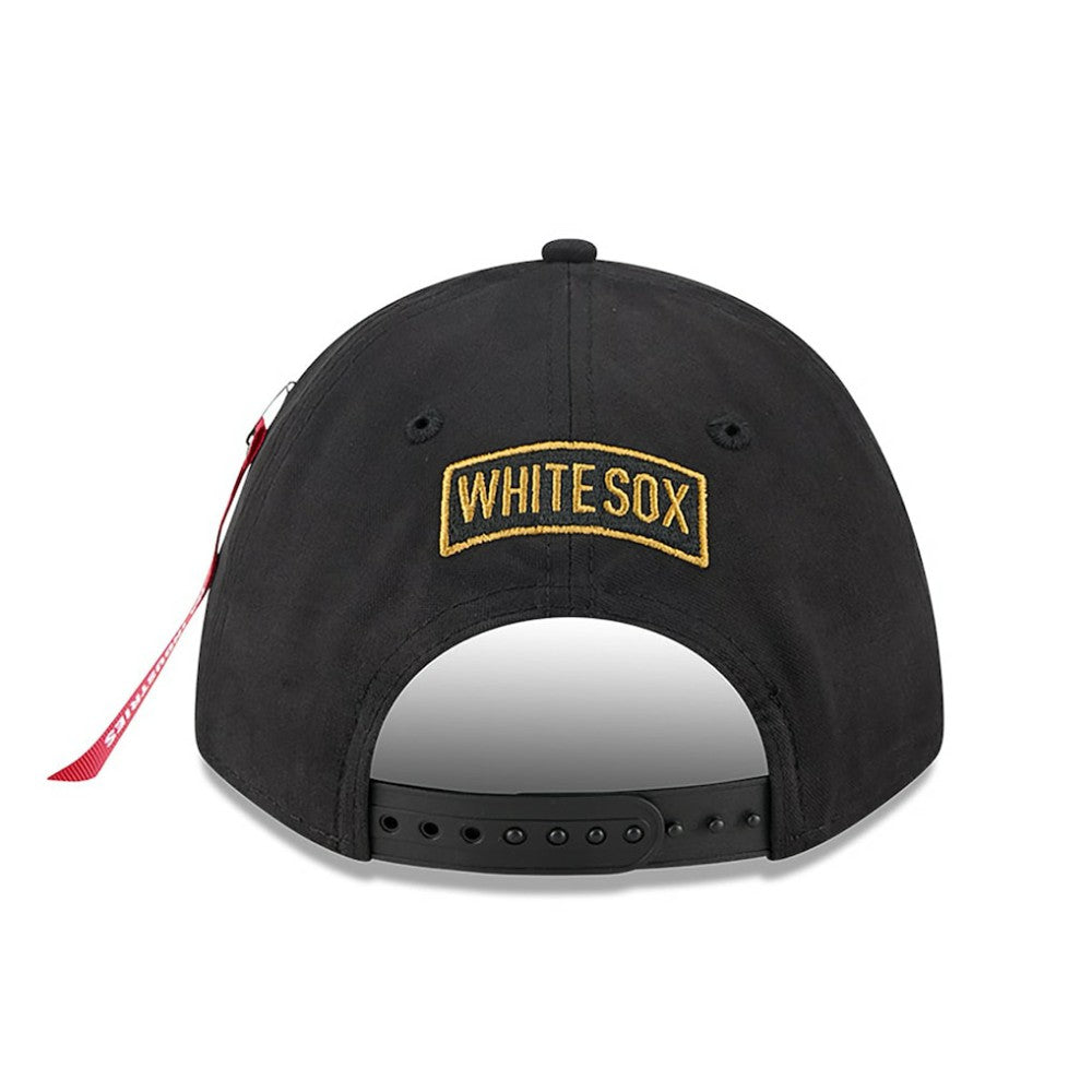 Chicago White Sox New Era x Alpha Industries A-Frame 9FORTY Adjustable Hat - MLB Hats